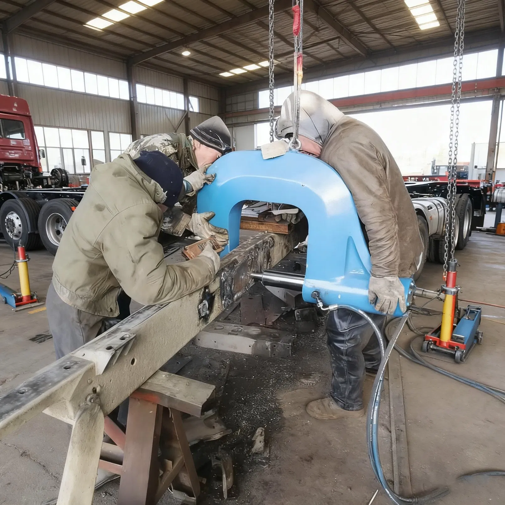 Auto Chassis Frame Rivet Machine for Truck