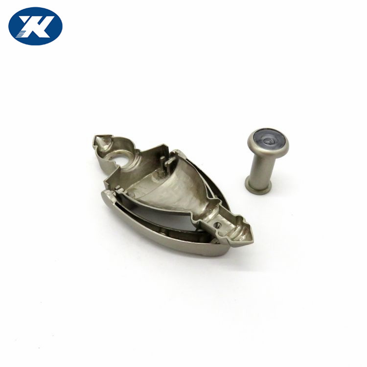 Optical Angle Defender Security Zinc Alloy Door Knocker with Peephole Door Viewer