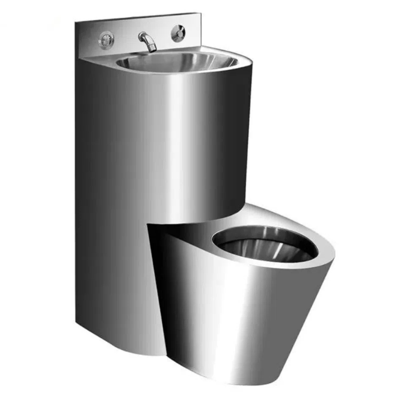 Premium Stainless Steel Combination Toilet for Modern Bathrooms
