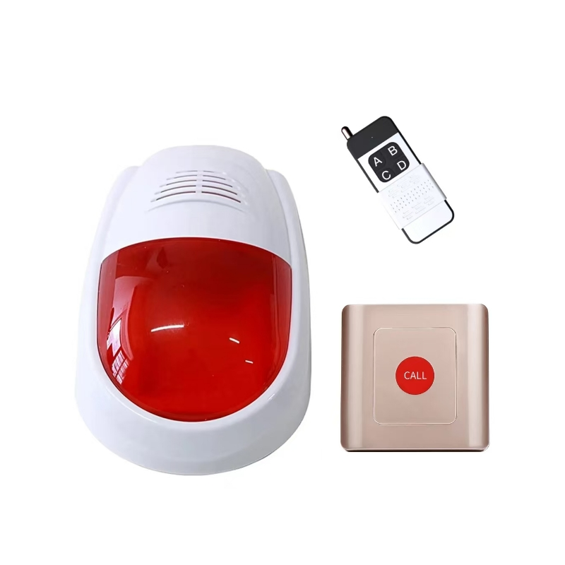 Wireless Waterproof Sound Light Emergency Alarm System