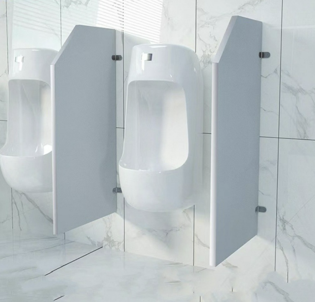 Stylish Male Dividers Panel for Modern Toilet Partition Design
