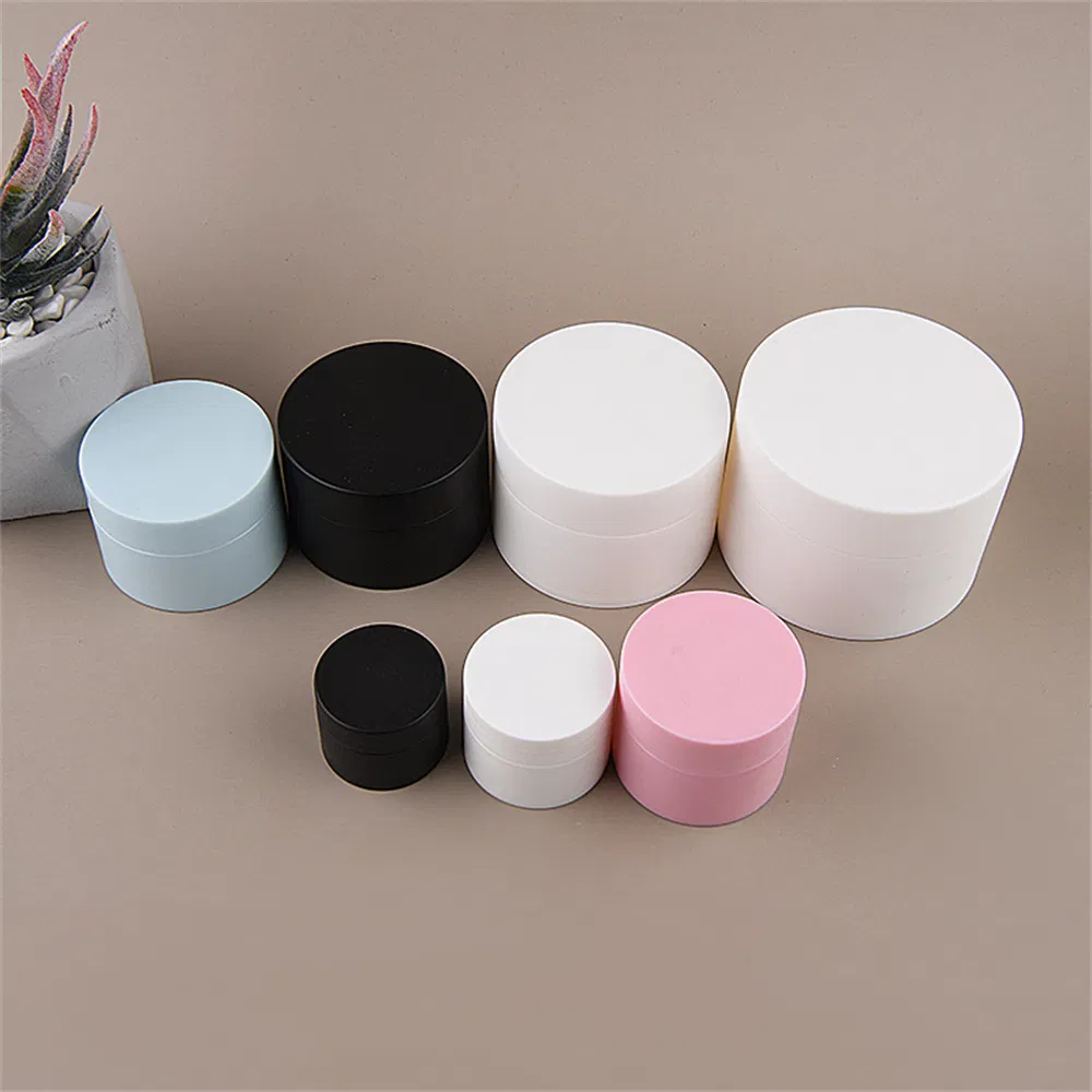 Spot Empty 10g/15g/30g/50g/100g/120g Acrylic Diamond Cream Essence Trial Pack Small Sample Double Wall Cream Bottle Nail Gel Nail Serum Container