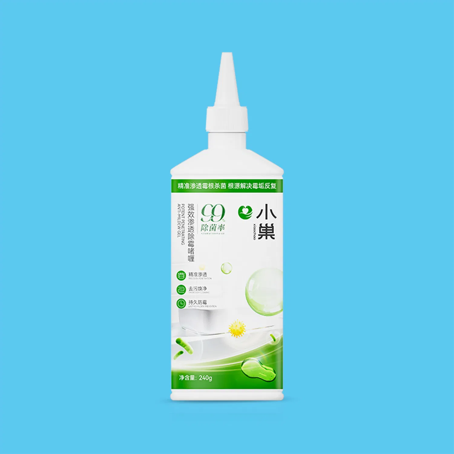 High-Efficiency Glass Cleaner with Surfactants and Alcohol Solvents for Anti-Fog Protection
