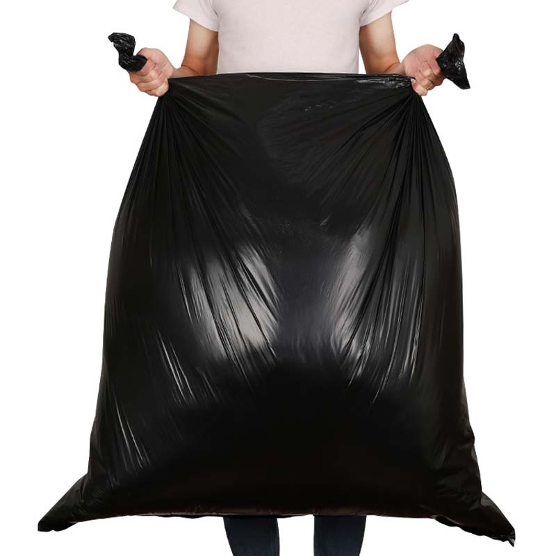 Heavy Duty Black Colours Rubbish HDPE LDPE Plastic Trash Garbage Bag