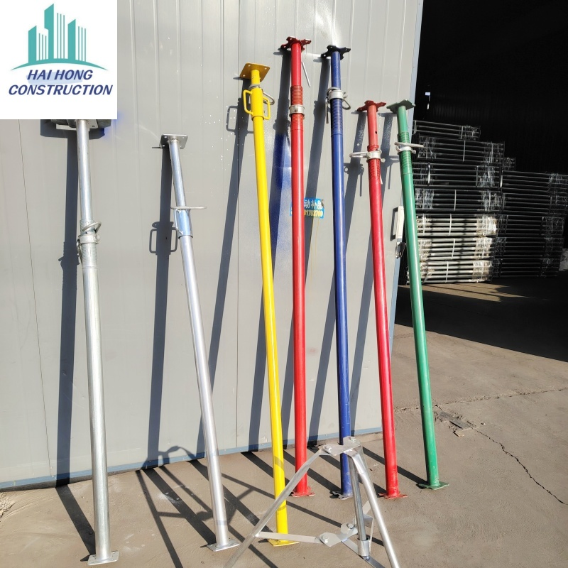 Heavy-Duty Adjustable Steel Prop with U Head for Construction
