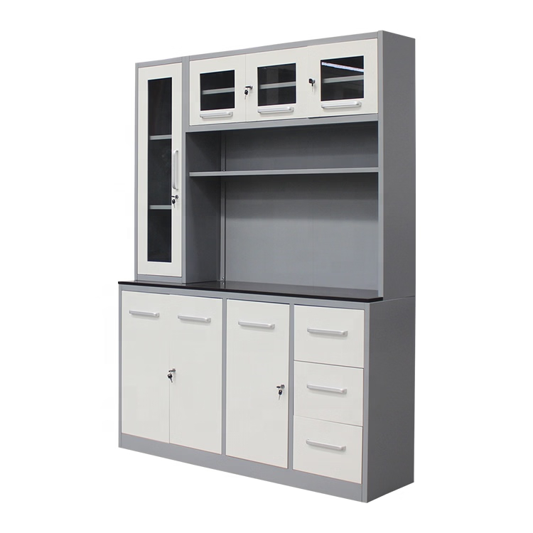 Шкаф кухонный металлический с ящиками на заказ