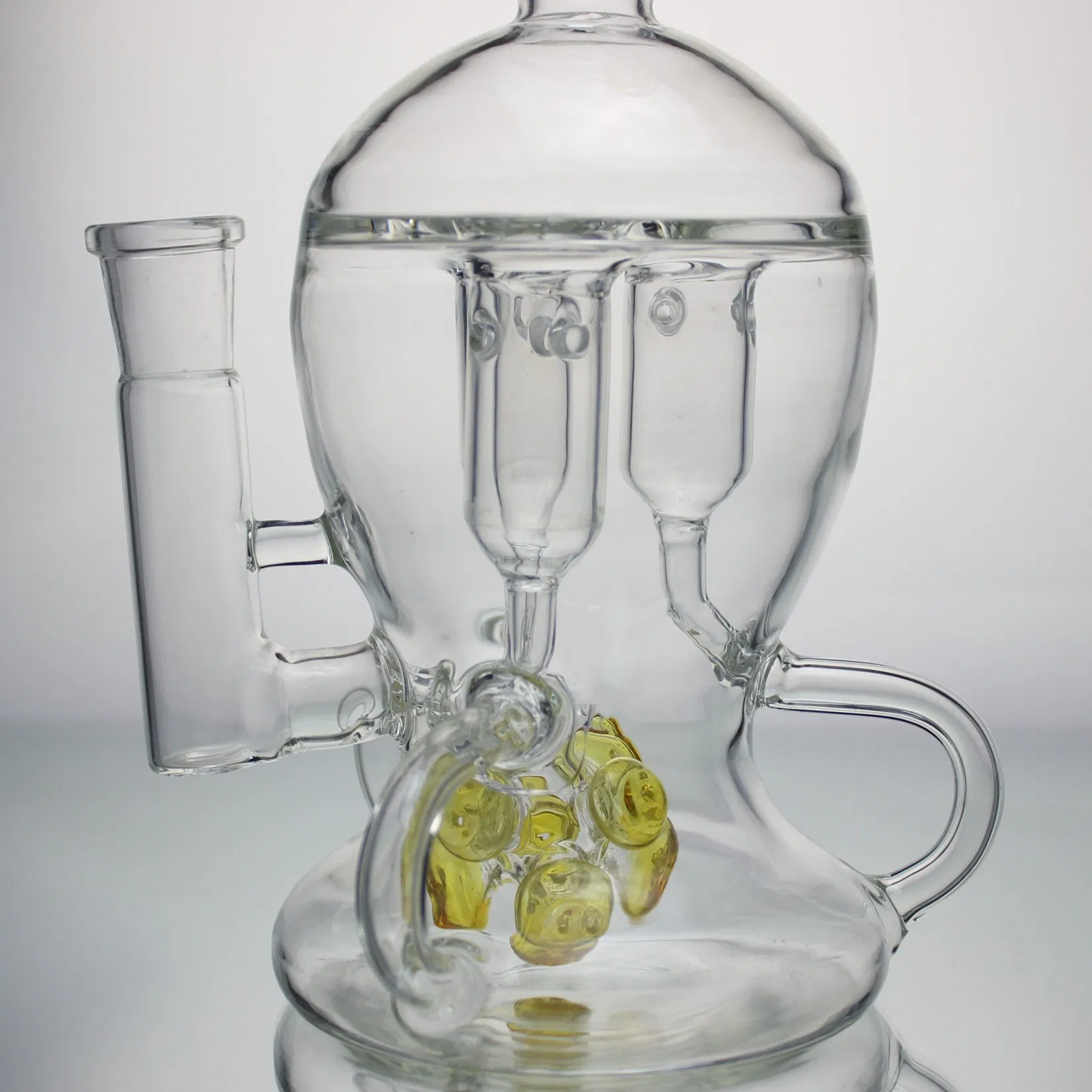 Popular Glass Water Pipe Hand Made Pipes with Smoking Accessories