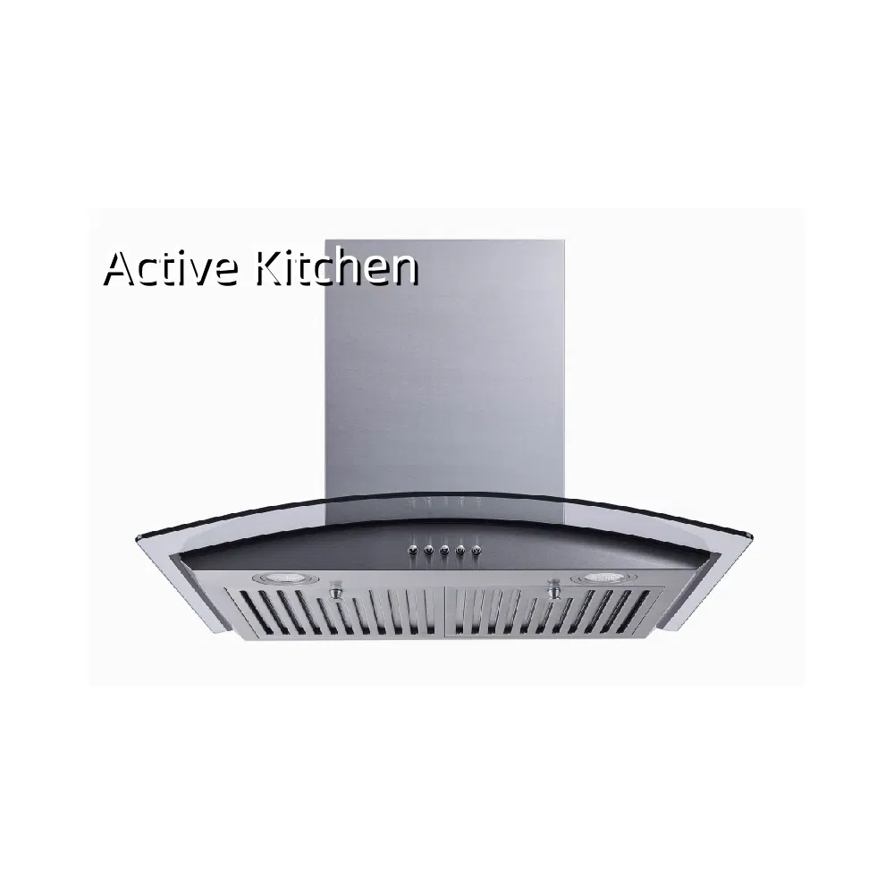 Curved Glass Hood 60/70/75/90cm, CE/CB/ETL, Made in China