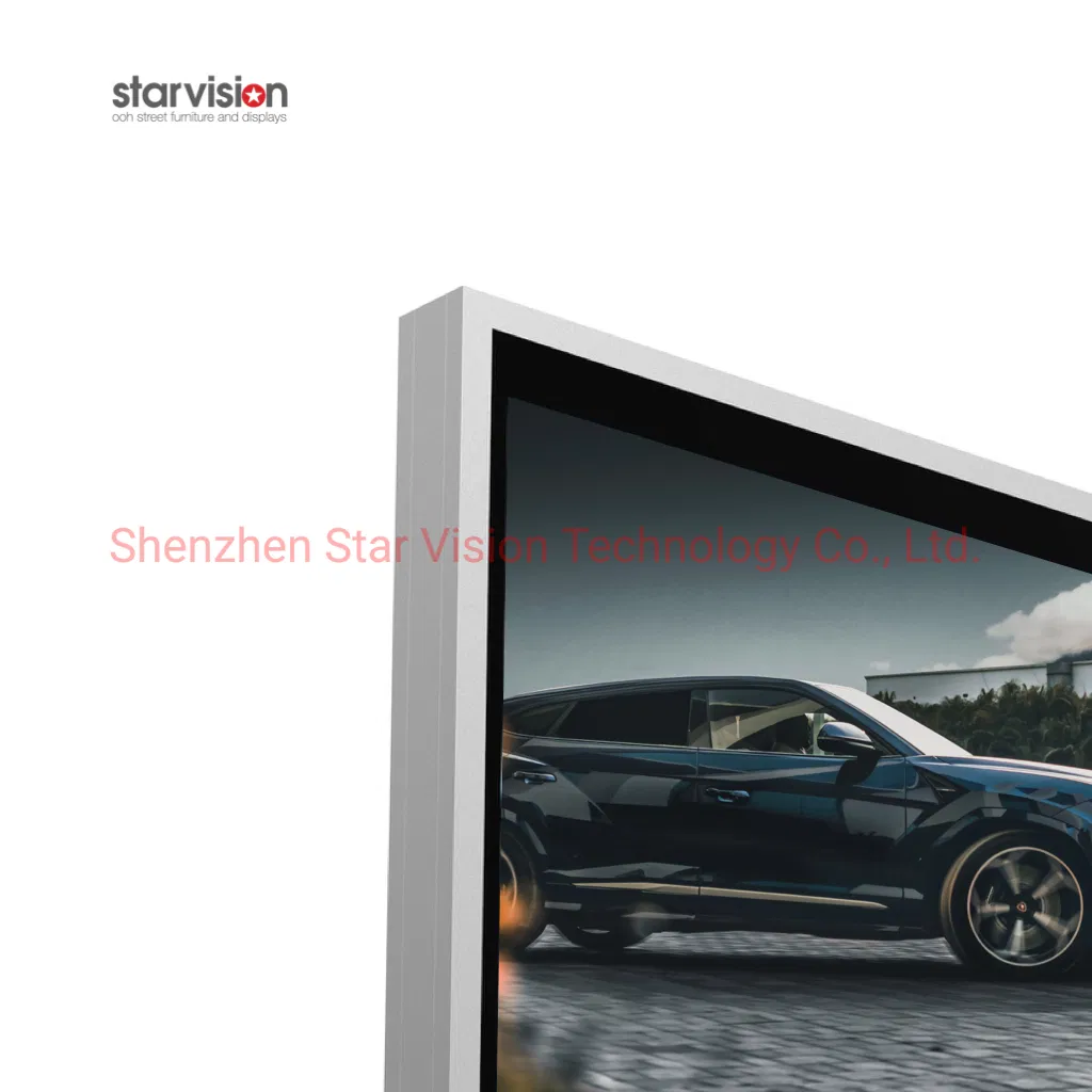 Double Sided Scrolling Mega Light Board LED Backlit Billboards Outdoor Advertising