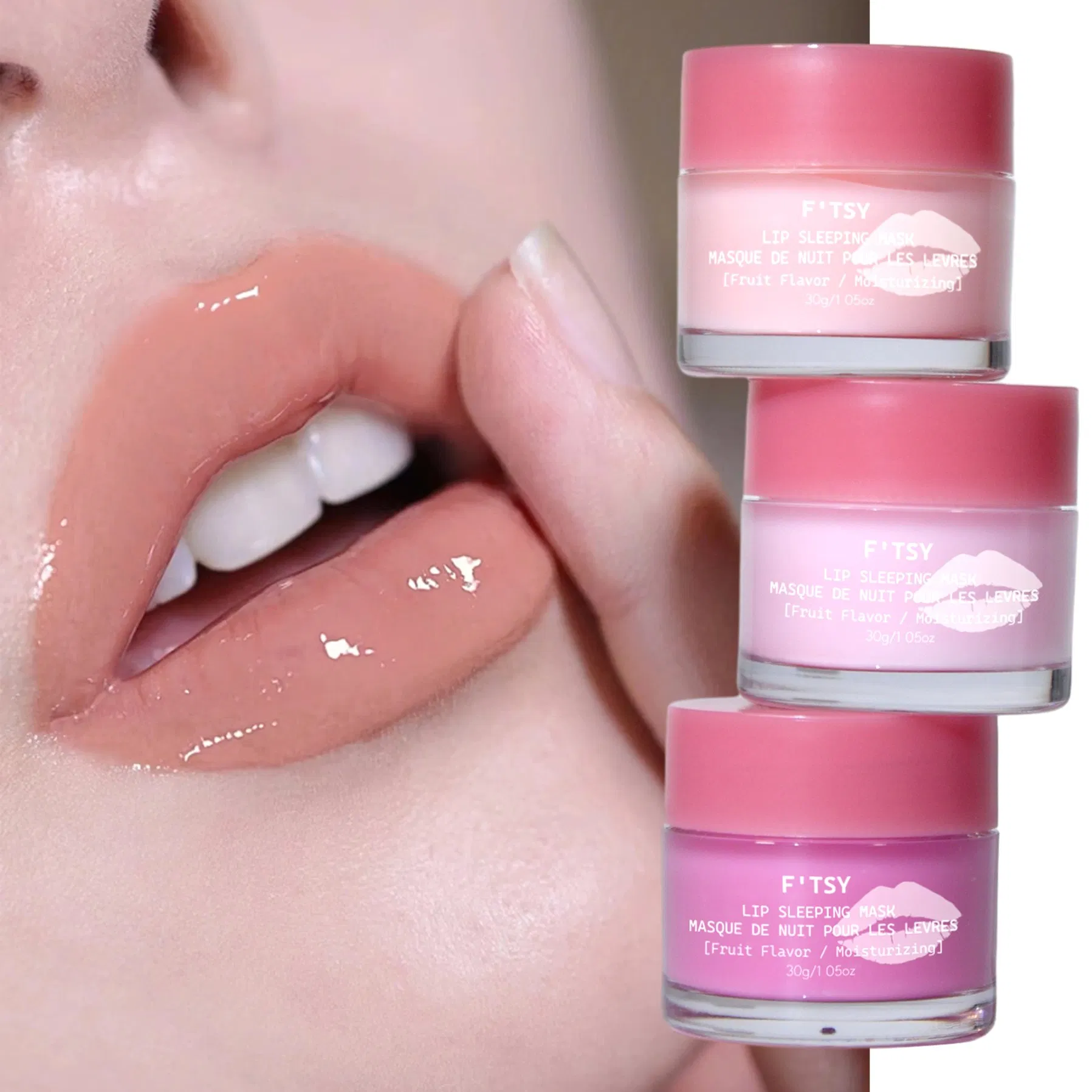 Hot Sale Custom Logo Skincare Lip Masks Sleeping Skincare Lip Masks
