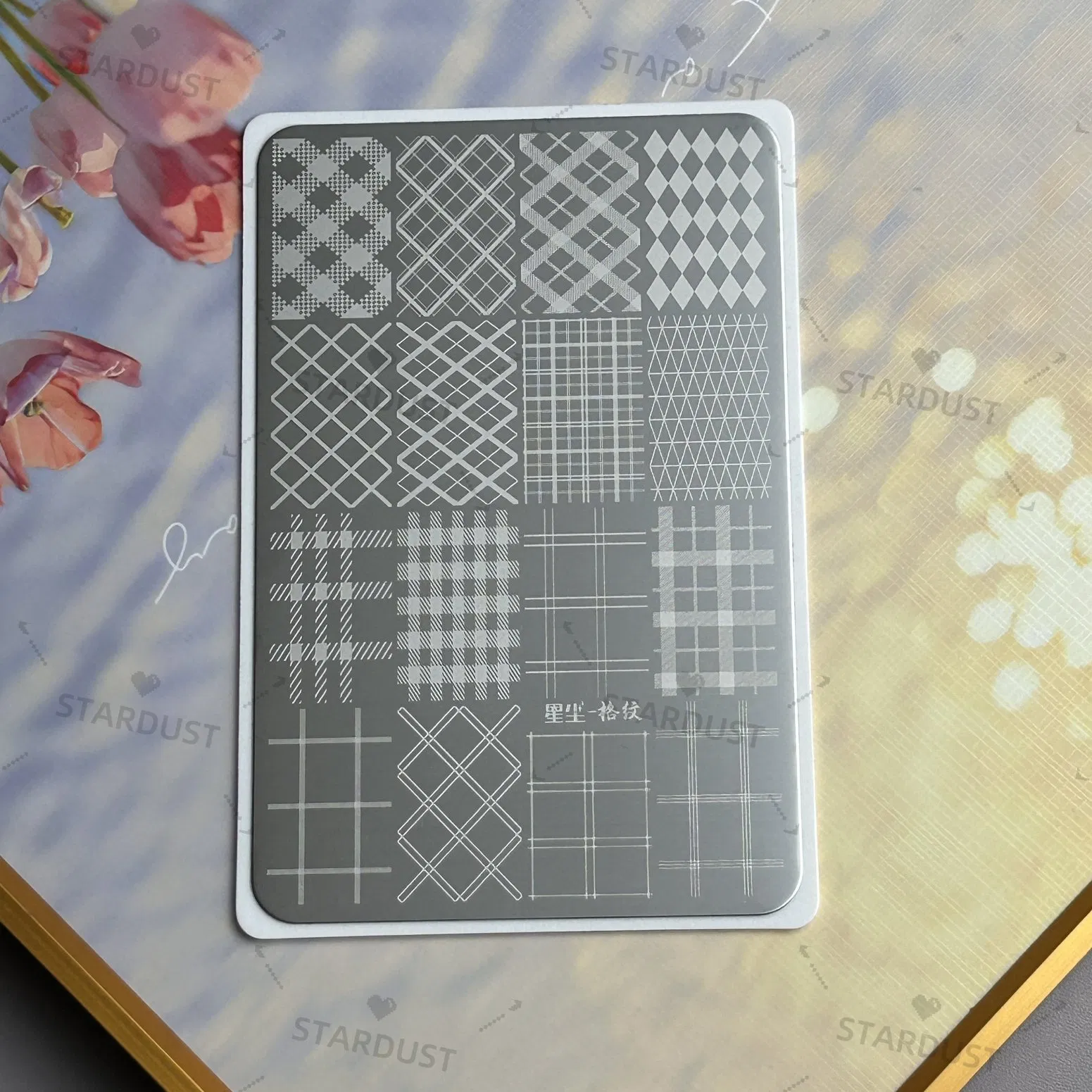 Fashionable Custom Metal Nail Art Stamping Plates