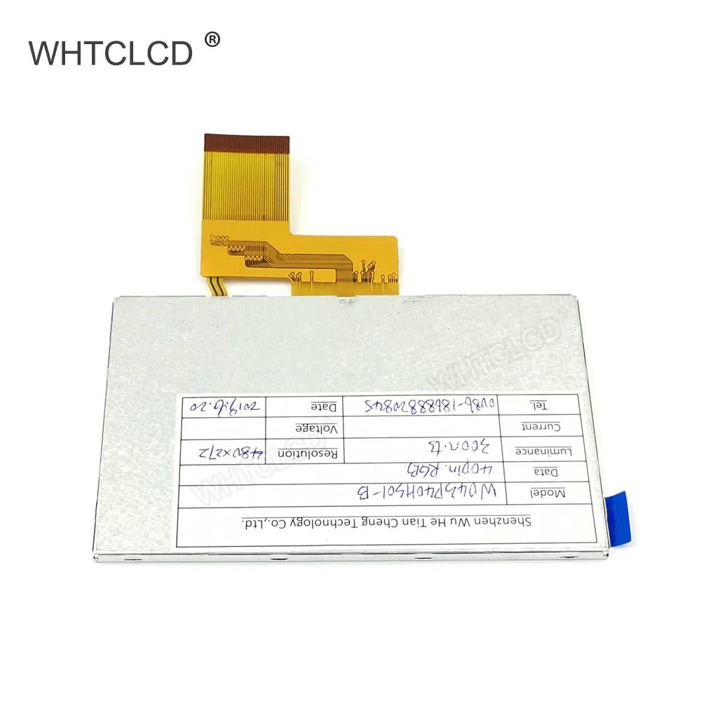 4.3-дюймовый TFT LCD дисплей с резистивным тачскрином