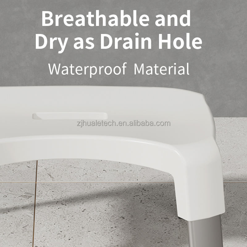 Hl-7200 Modern Short Disabled Shower Chair Elder Bath Chair for Bathroom