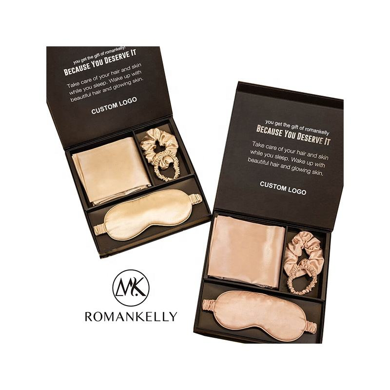 6A Grade 100% Mulberry Silk Pillow Case Scrunchies Eyemasks