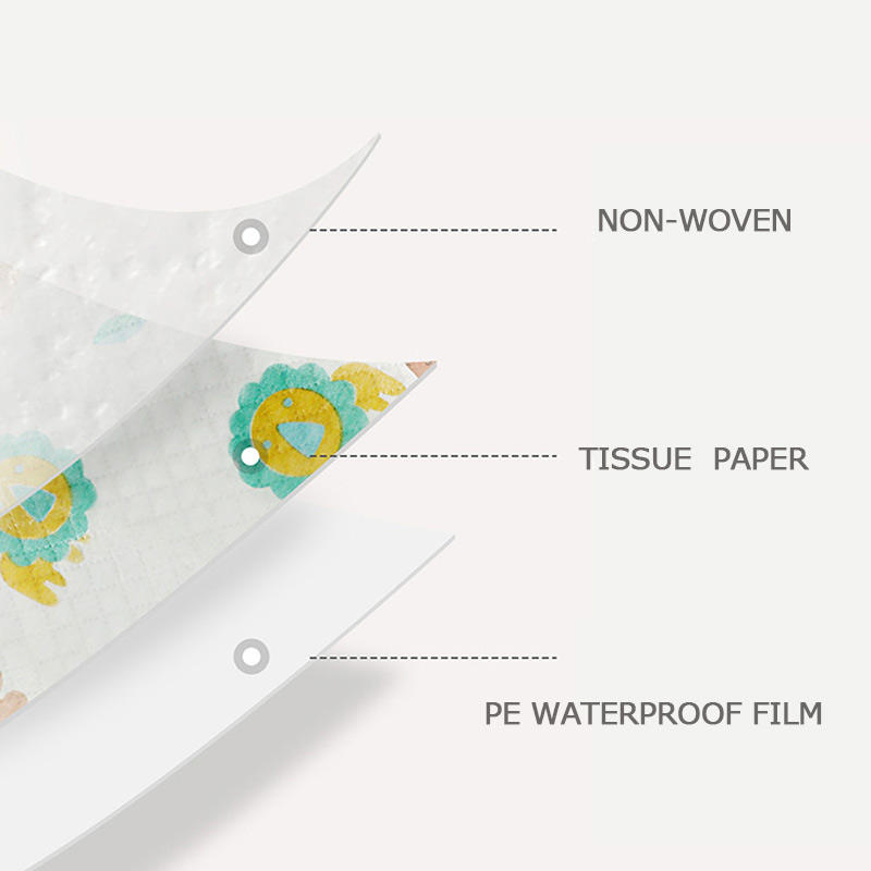 Ultra Thin Nonwoven Portable Disposable Baby Bib