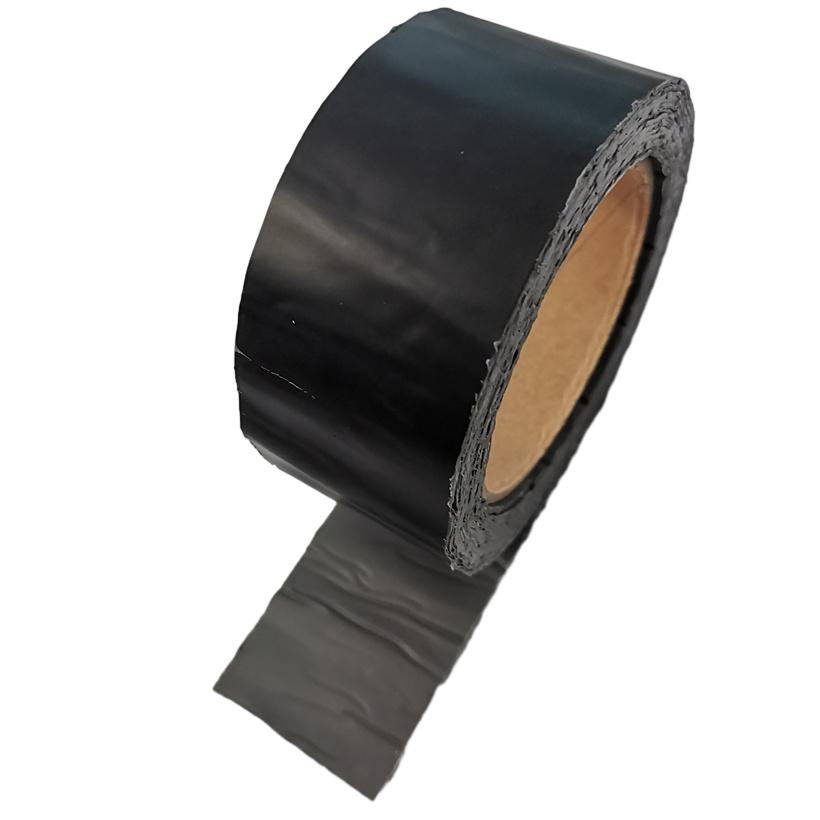 HDPE Balck Release Film Polymer Rubber Self Adhesive Waterproof Tape for Seal