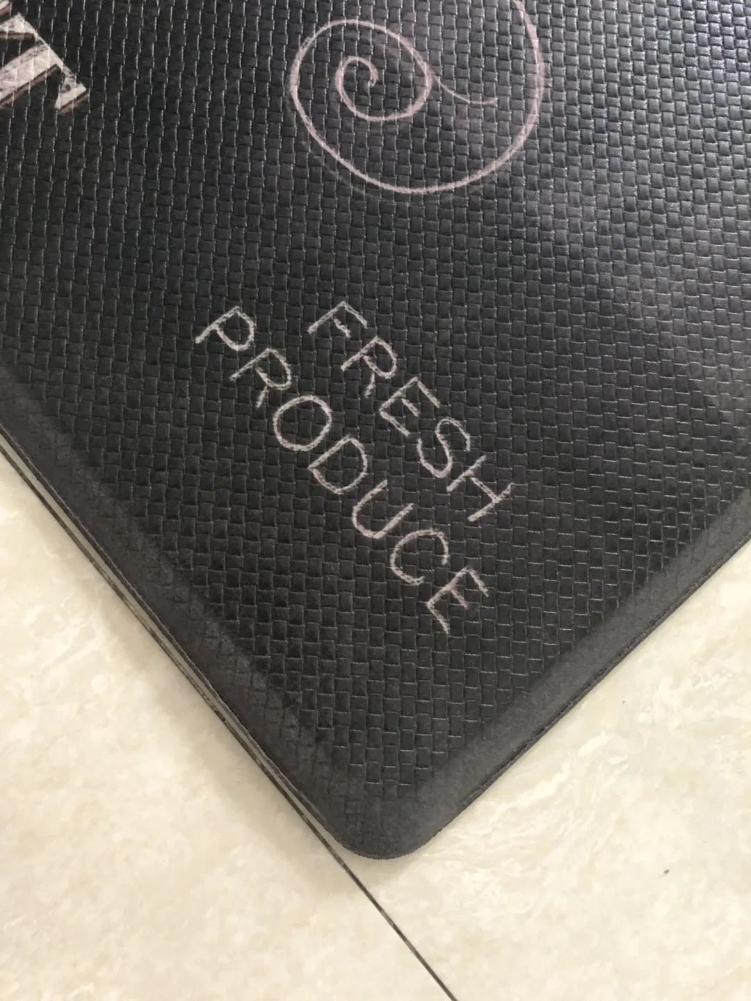 Vinyl PVC Floor Mats for Kitchen / Front Door / Bedroom, Festival Design