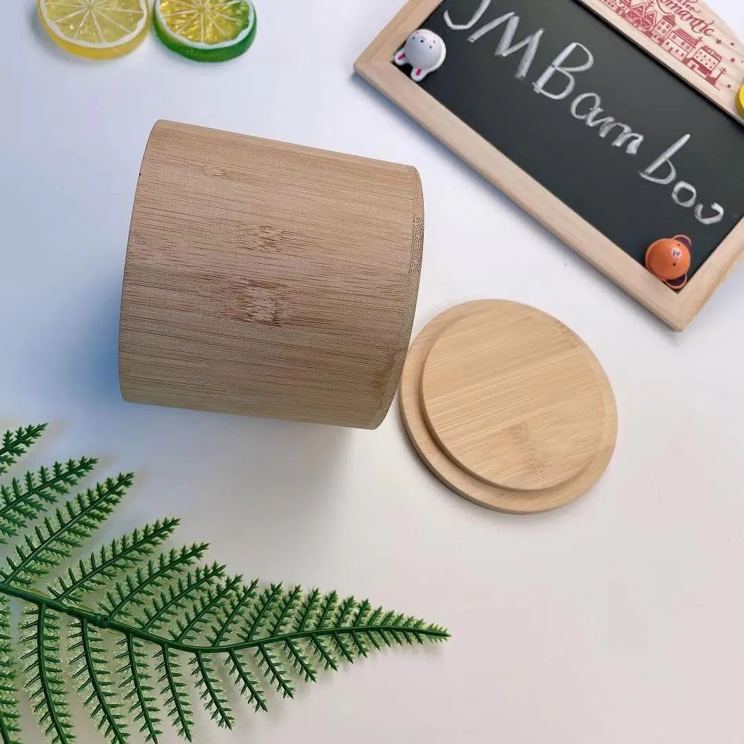 Бамбуковая коробка для ватных дисков