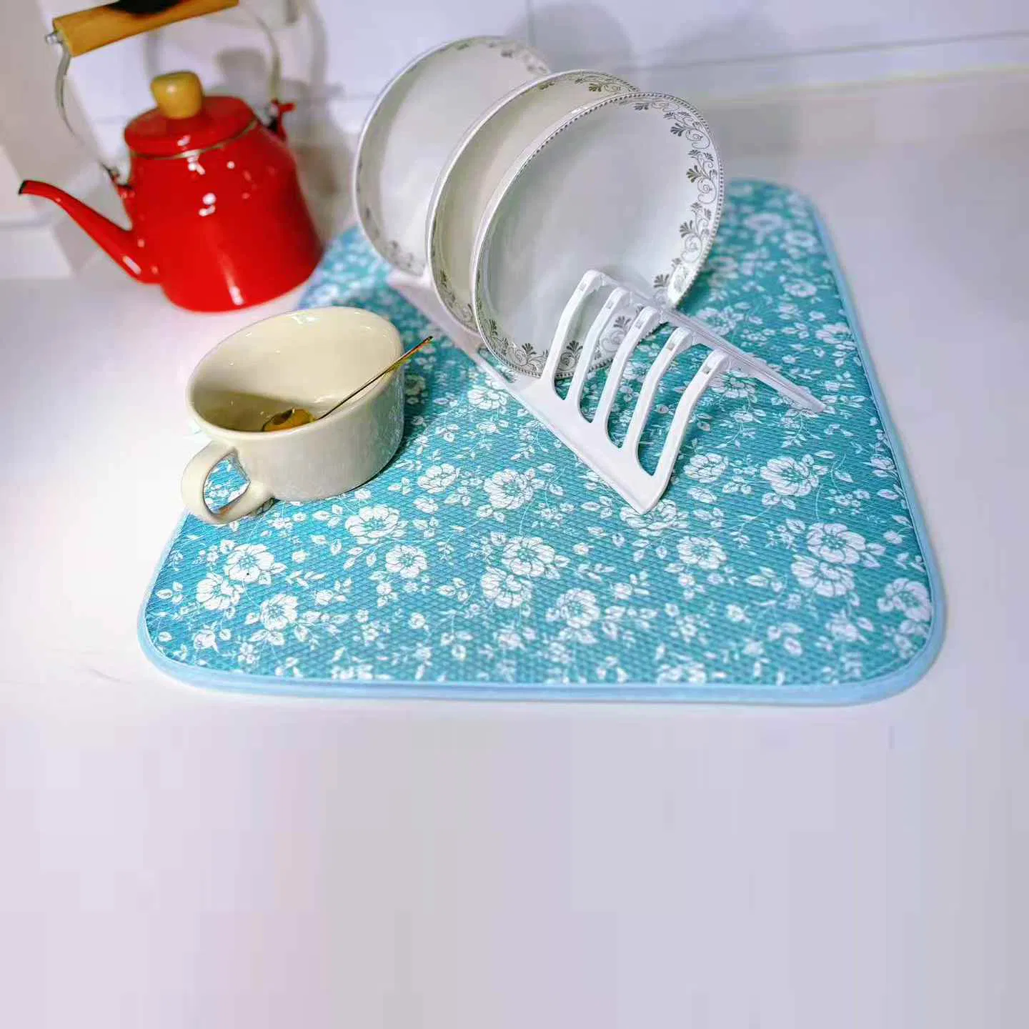 Складной коврик для кухни из микрофибры