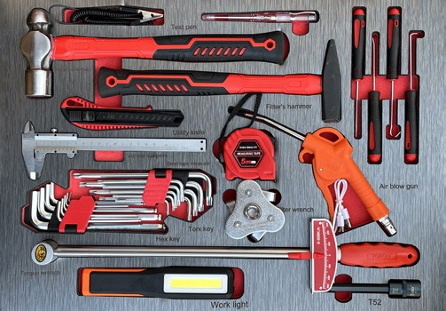 Профессиональный инструментальный тележка для автосервиса