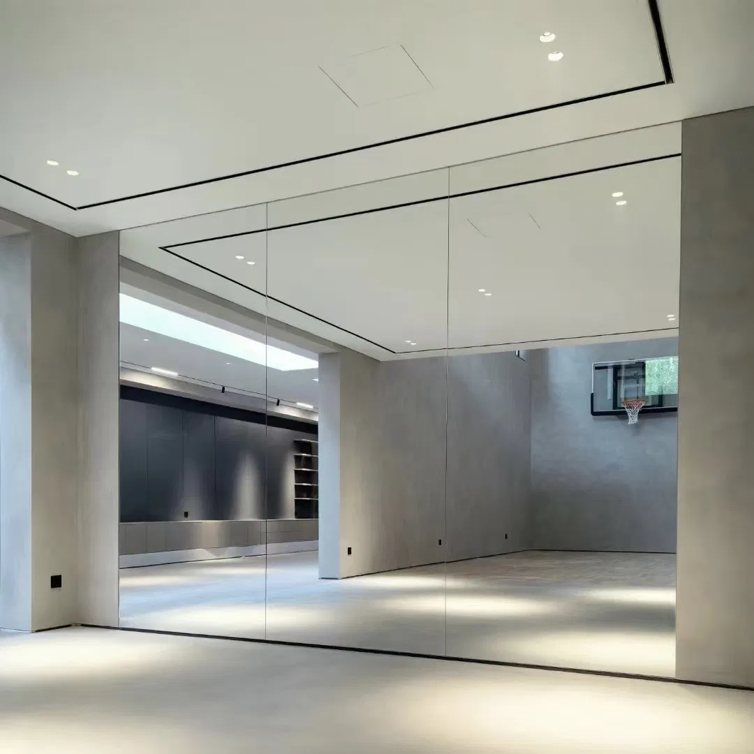 Wholesale 4mm 5mm 6mm Gym Silver Mirror with High Quality