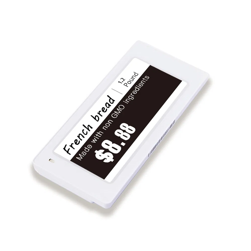 Durable ABS 2.9 Inch Electronic Price Tag for Supermarket Use Tag