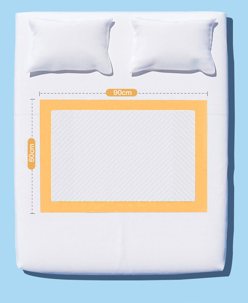 Esun 60*90 Underpad Absorbent Sheet Adult Pads Adult Disposable Pads Adult Diaper Blue Absorbent Surgical Underpad