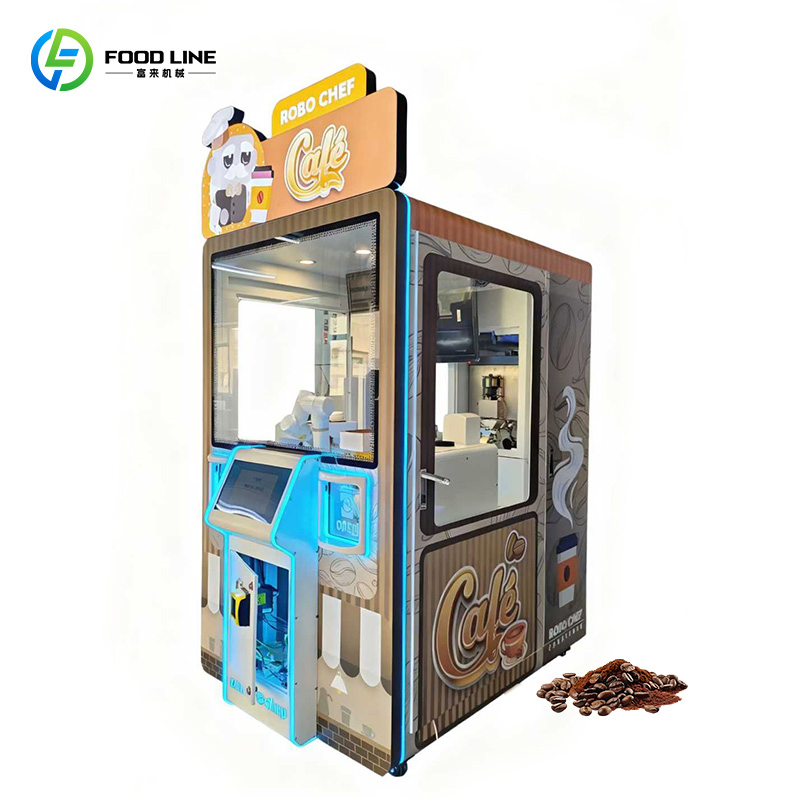 Multi-Flavor Electric Bean to Cup Coffee Vending Machine
