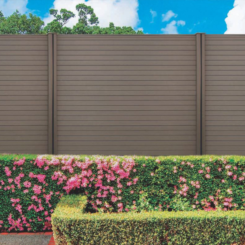 Beautiful Garden Fences Wooden Fence Wood-Plastic Composite Environmental Building Material