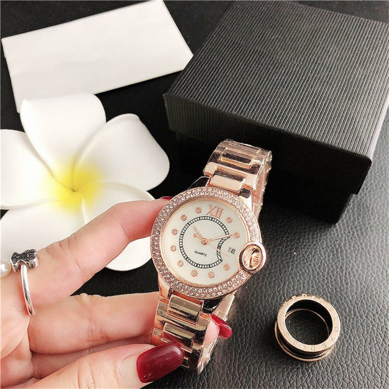 Chronograph Wristwatch Top Brand Men Quartz Watch Fashion Sports Watches Alloy Strap Watch Boxes Cases Relogio Masculino