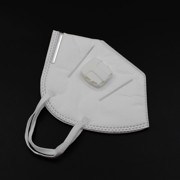 Factory Direct Sale Masks Activated Carbon with Breathing Valve Dustproof Ventilation Single Use Four Layers of Protection Mask