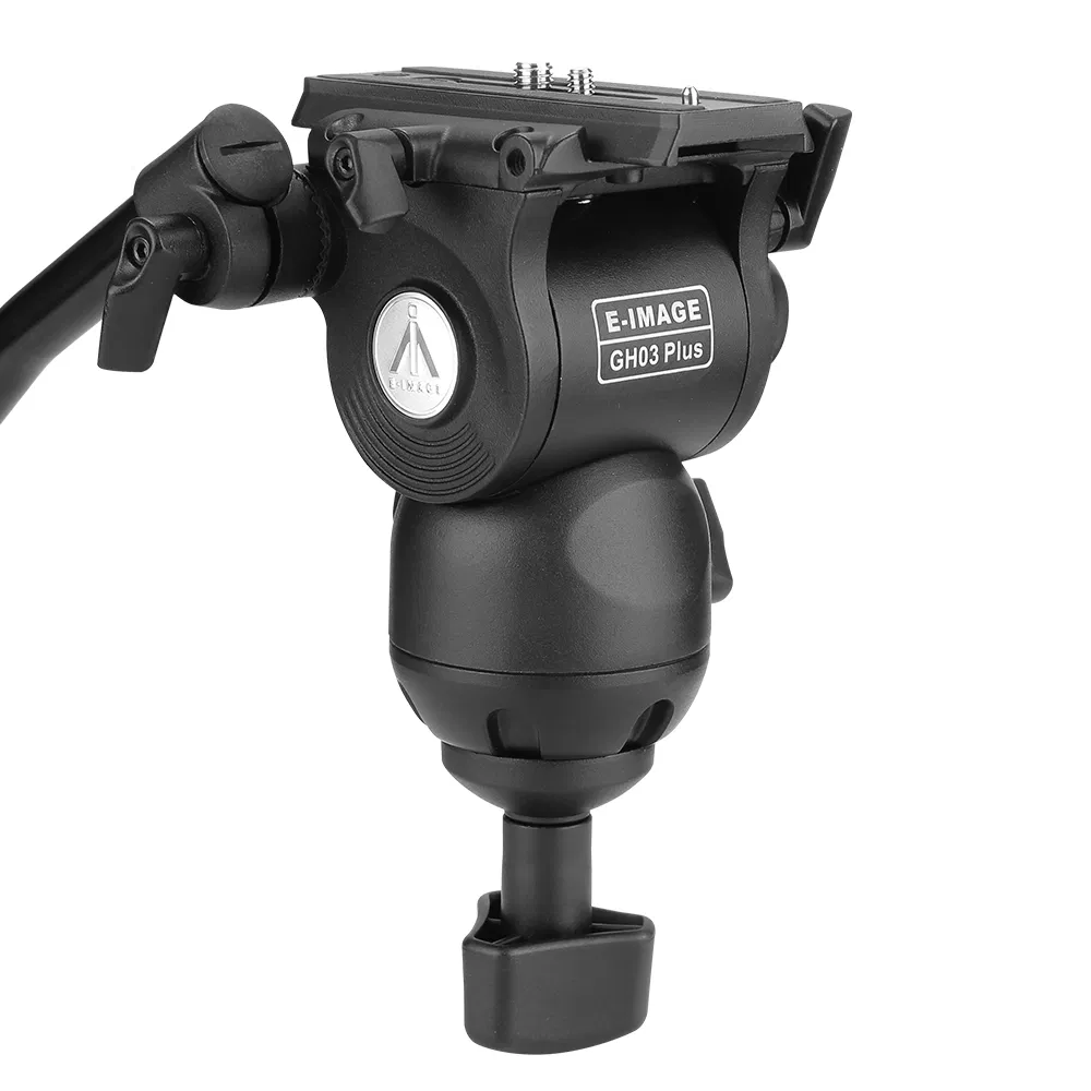 Видеоштатив E-Image GH03 PLUS с гидроголовкой, макс. нагрузка 5 кг