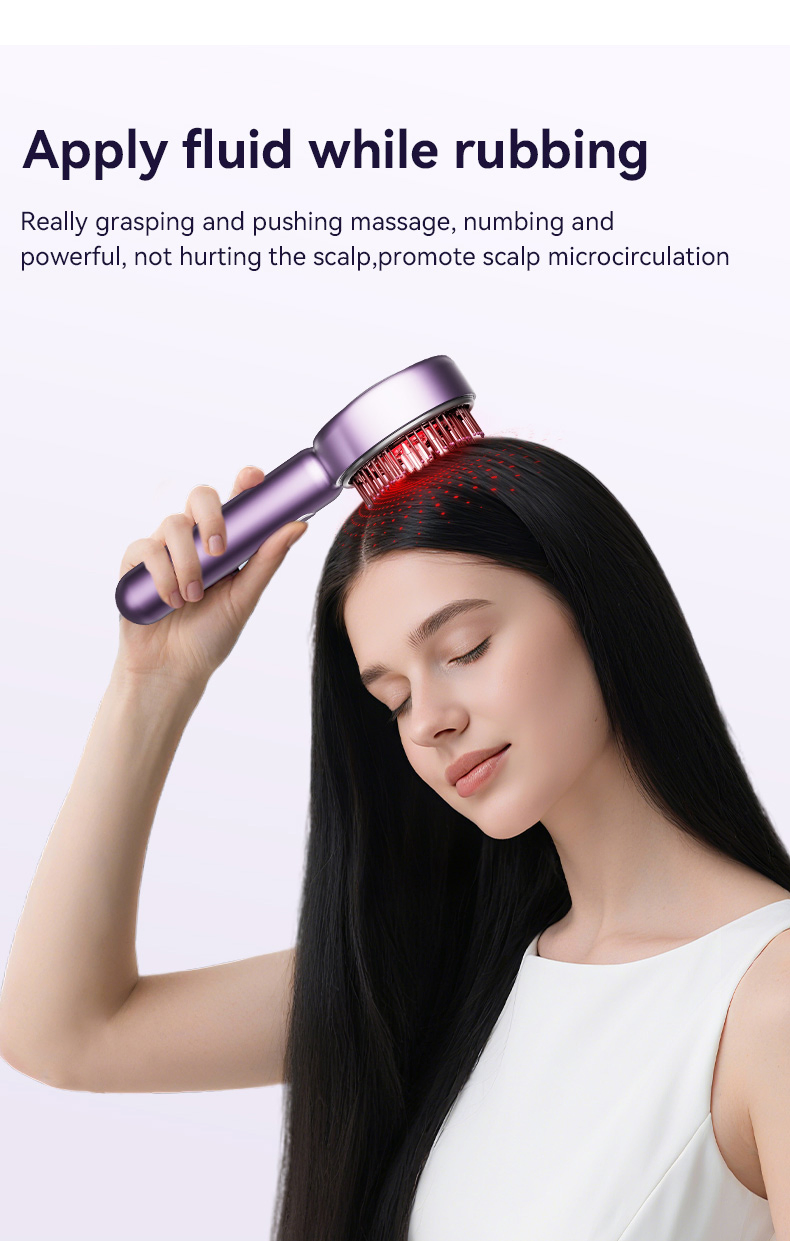 Электрическая массажная расческа для головы 4 в 1