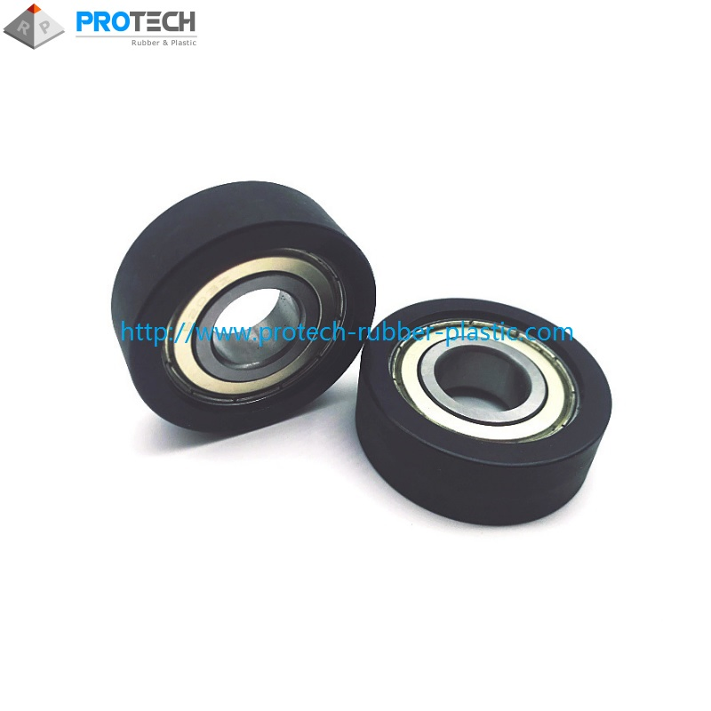Industrial Caster Plastic PU on PP Core Trolley Wheel