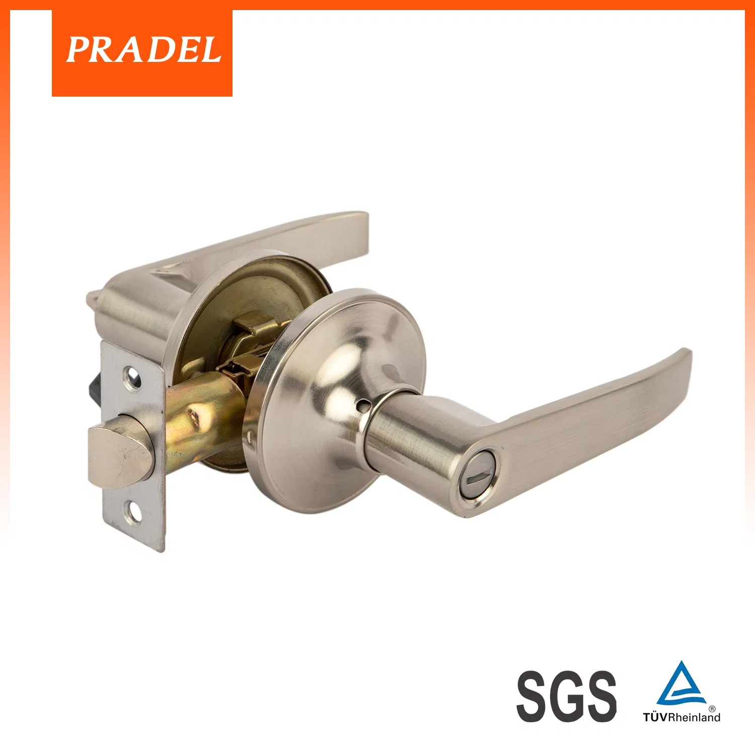 Customizable Multi-Color Aluminum Alloy Lock Handle for Doors