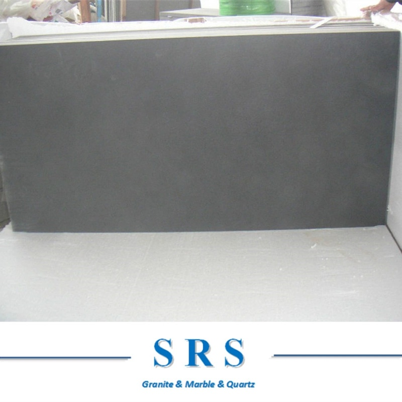 Chinese Silver Grey Bluestone / Limestone Honed Cut-to-Size Flooring Stone Tiles