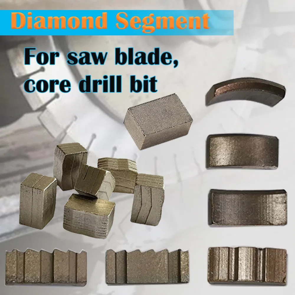 Алмазные сегменты для резки камня, гранита, мрамора