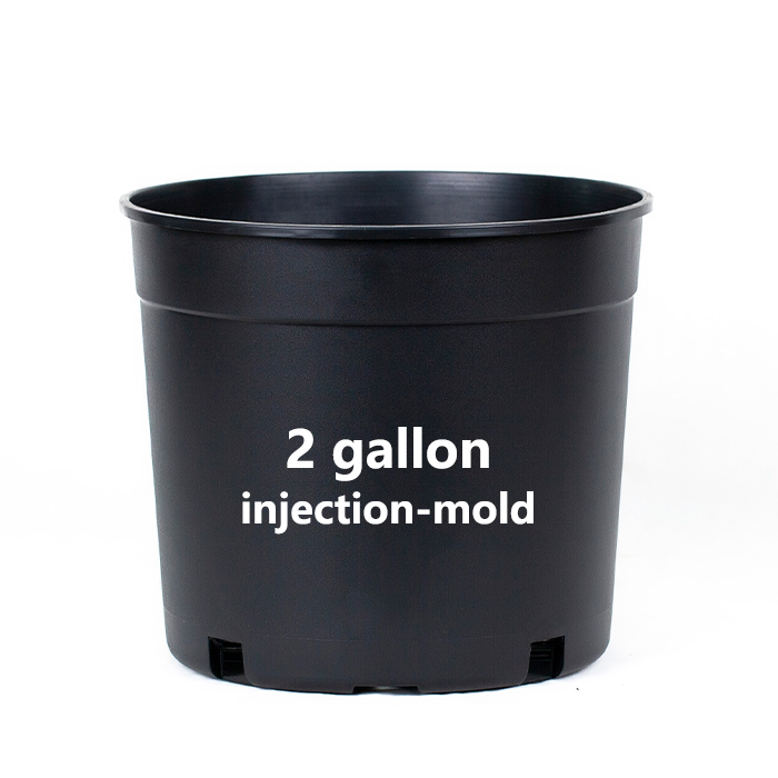 Пластиковые цветочные горшки 1-25 галлонов для рассады