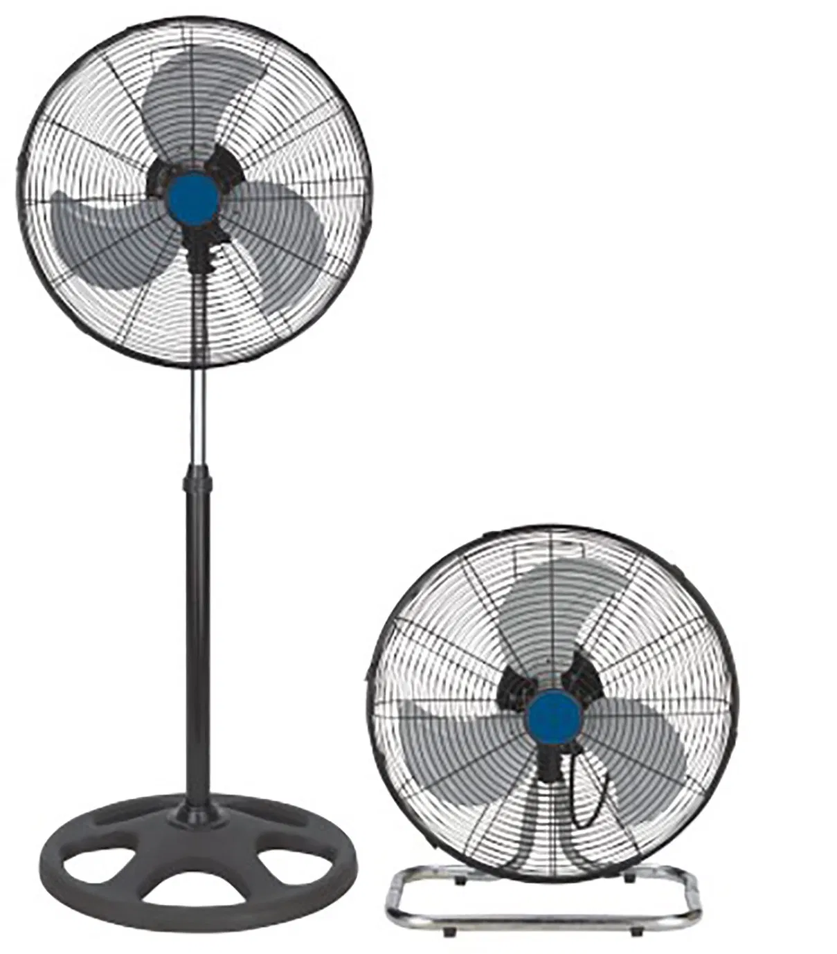 Промышленный вентилятор 18 дюймов, 3 в 1, напольный