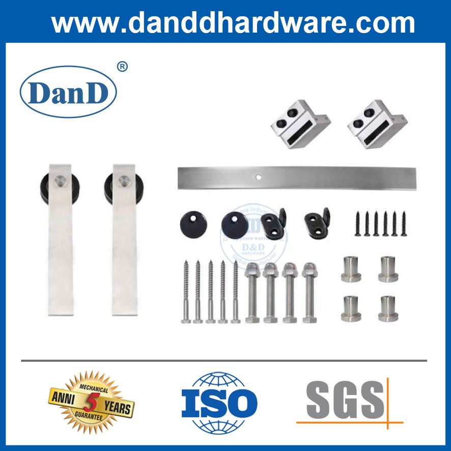 Factory Supply Modern Barn Door Hardware Hanging Commercial Door Accessories