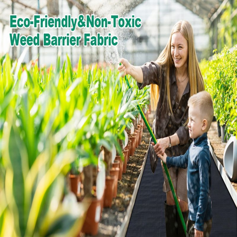 UV PP Woven Geotextile Fabric Prevent Weeds Garden Planting Layout Ultraviolet-Proof Woven Fabric