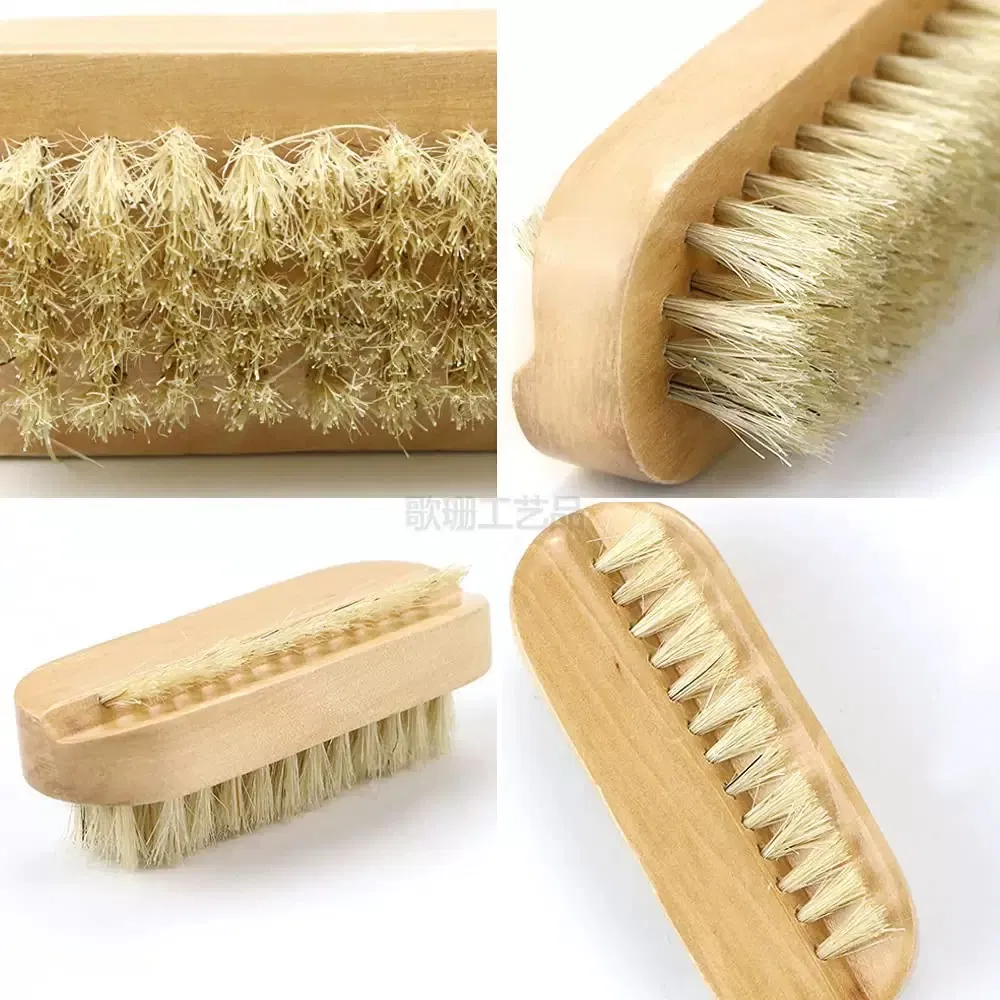 Wholesale High Quality Boar Bristle Nail Brush Dust Removal Cleaning Brush