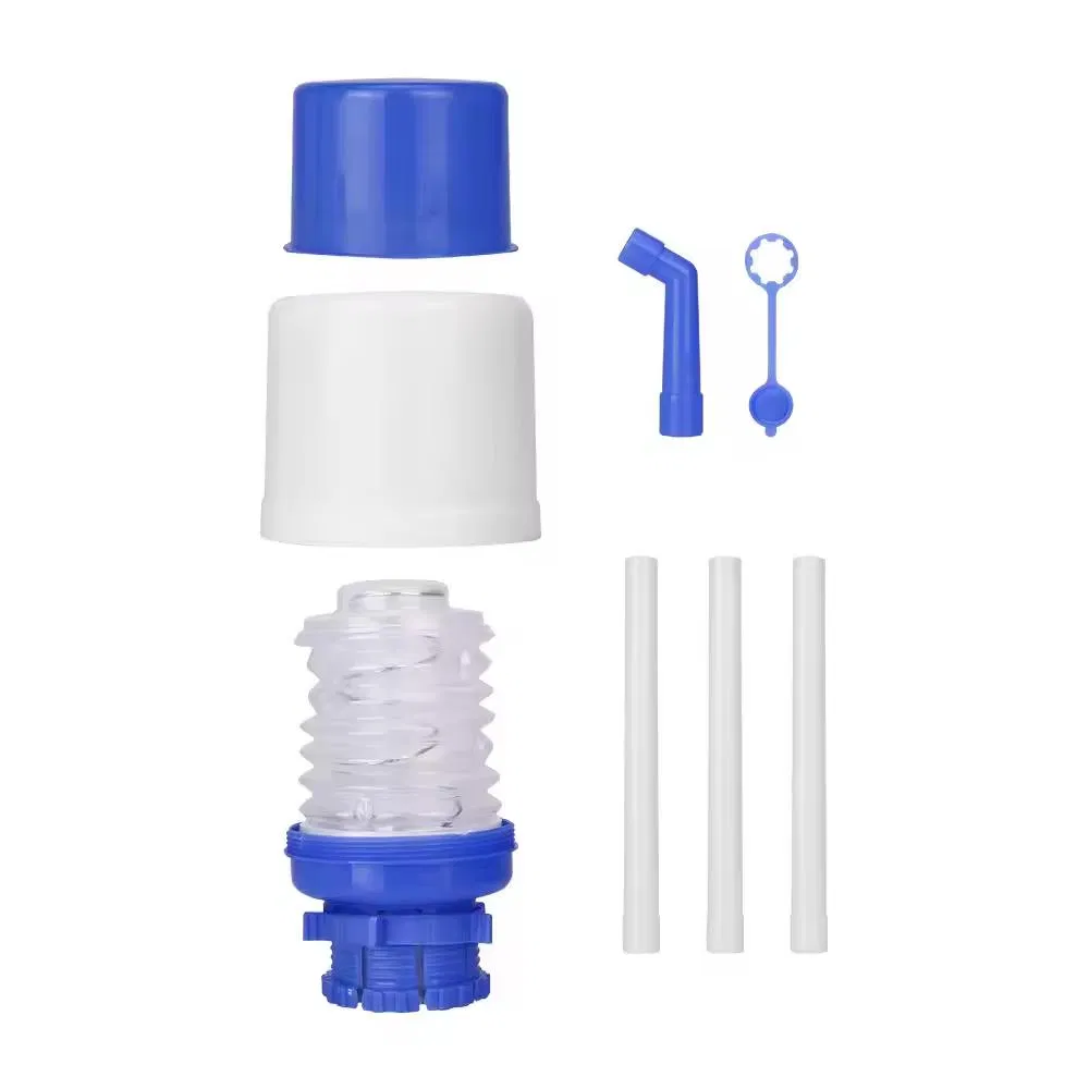 Household Plastic Pressure Mini Portable Camping Hand Manual Press Water Pump for Drink