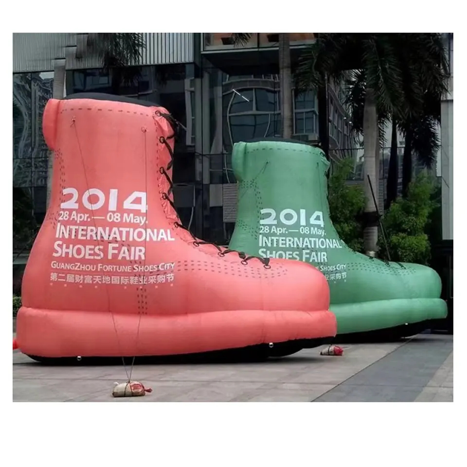 Boyi Big Shoe Advertising Inflatable Shoe Sneaker