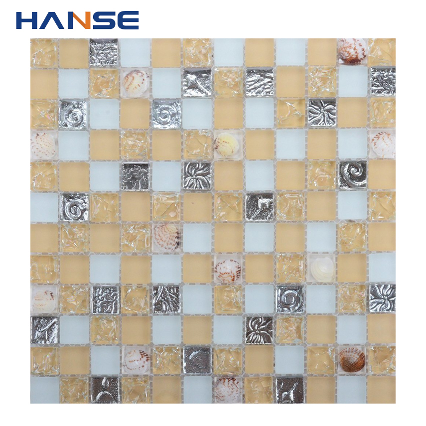 for Kitchen Backsplash Wall Bathroom Shower Seashell Tile Mosaic
