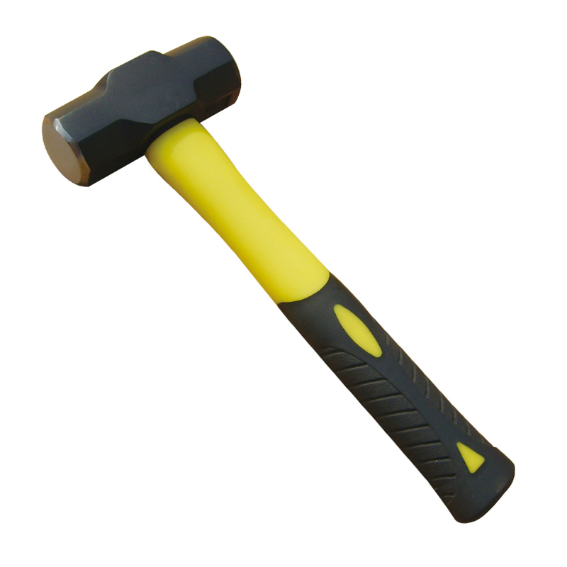Sledge Hammer W/Plastic Covered Fiberglass Handle