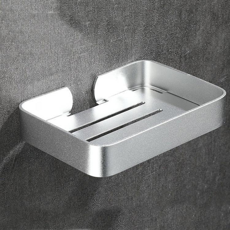 Настенная мыльница из алюминия для кухни и ванной