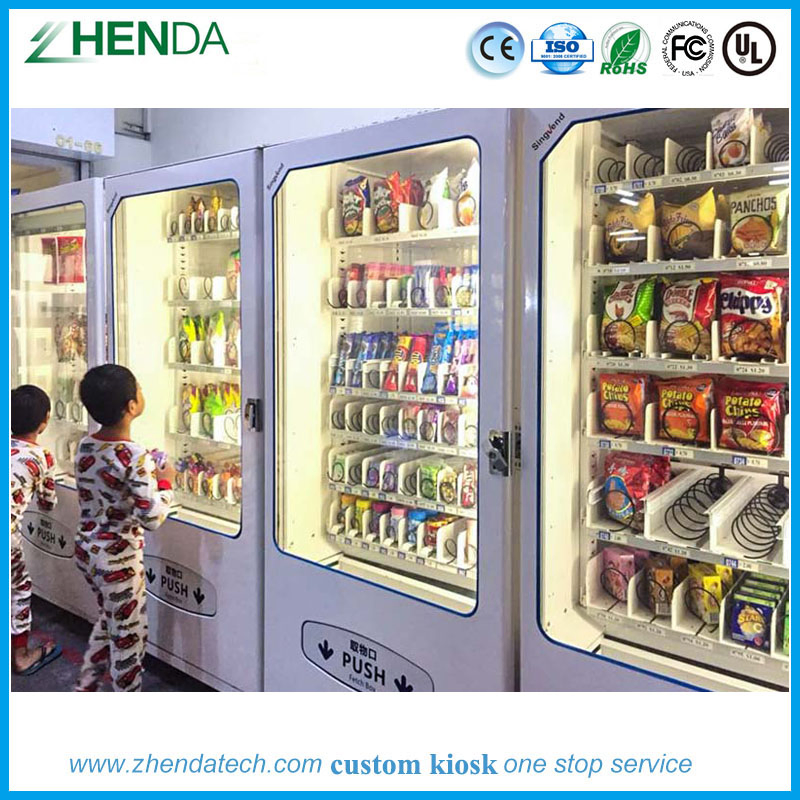 Bill Payment Vending Machine Self Service Kiosk with or Code Scan/ NFC/ POS Payment