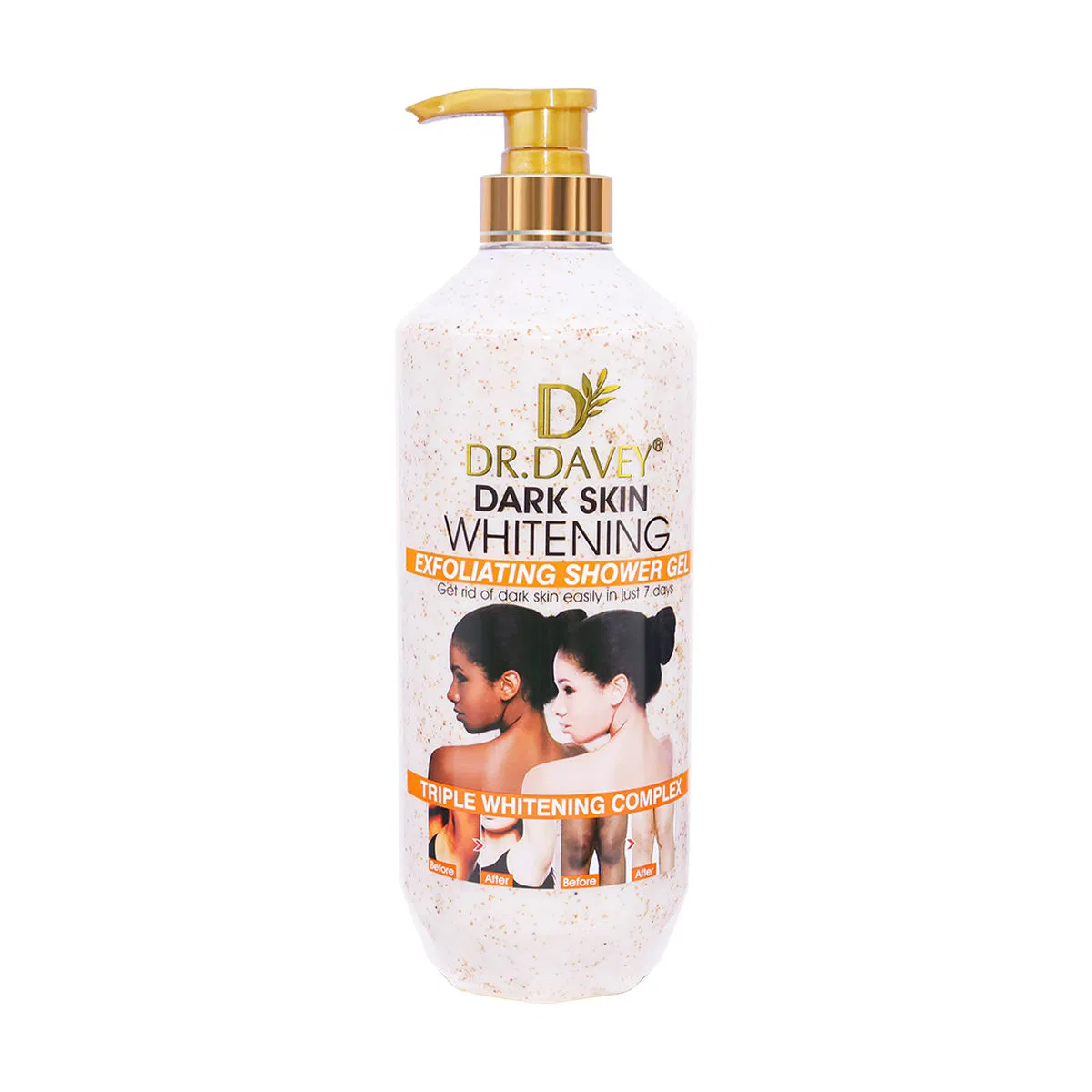 Dr. Davey 7-Day Glow Exfoliating Whitening Shower Gel