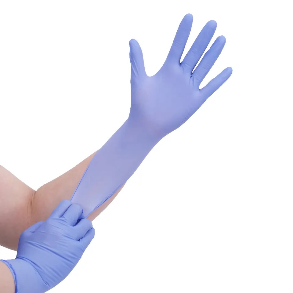 Medical Supply Disposable Nitrile Gloves with Factory Price